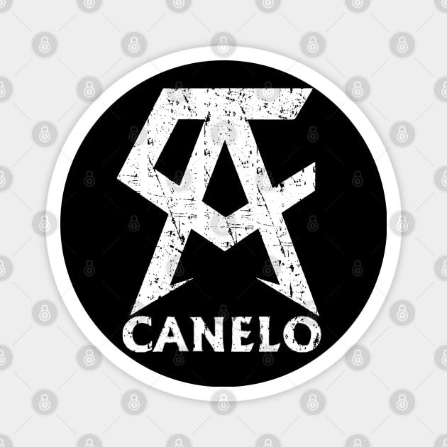 vintage logo canelo alvarez Magnet by Brown777